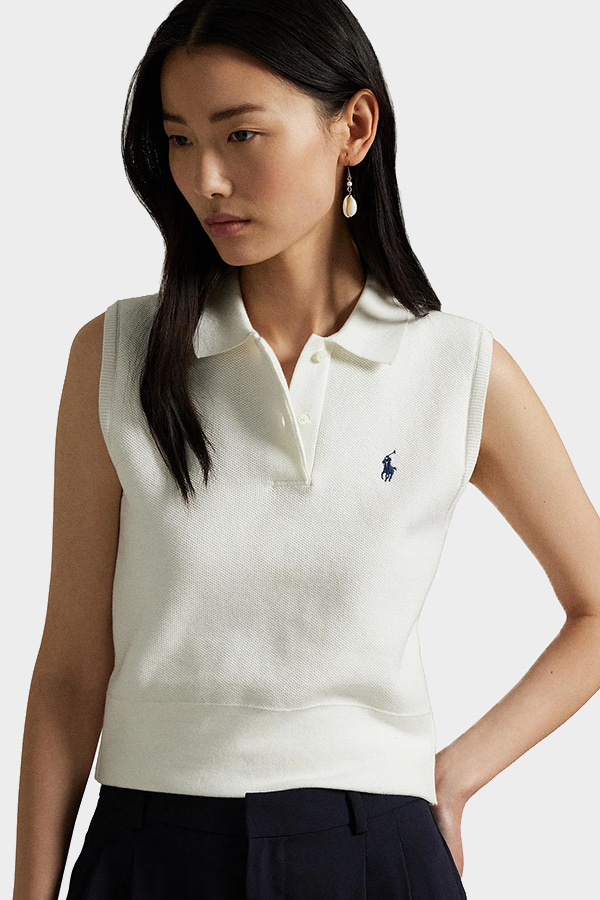 ΜΠΛΟΥΖΑ POLO RALPH LAUREN - 100 WHITE